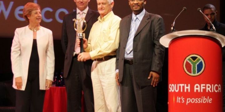 Tony With The Award