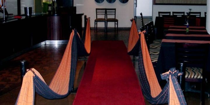 Red Carpet In The Tumulus Building 