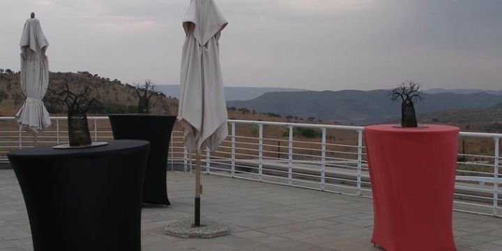 Cocktail Tables On Tumulus Deck