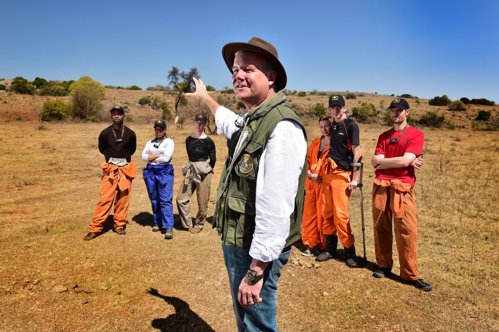 Professor Lee R  Berger Paleoanthropologist Rising Star Site With Excavation Team 7