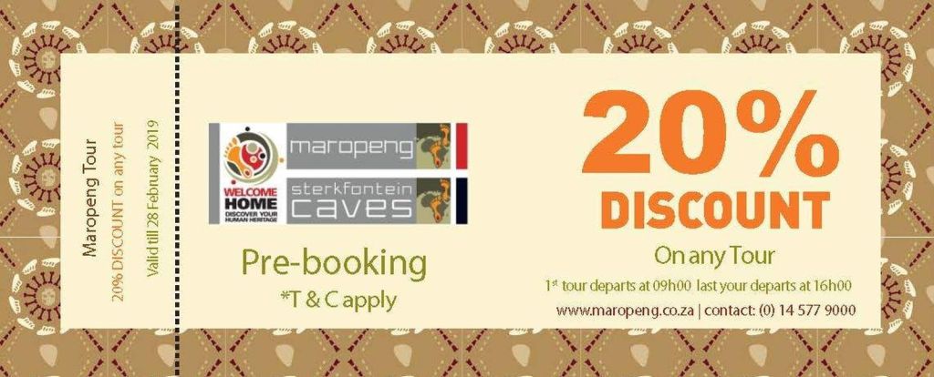 Maropeng Voucher